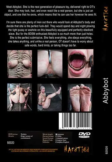 Hardtied: AbbyBot | Belrose | DVD(back cover)