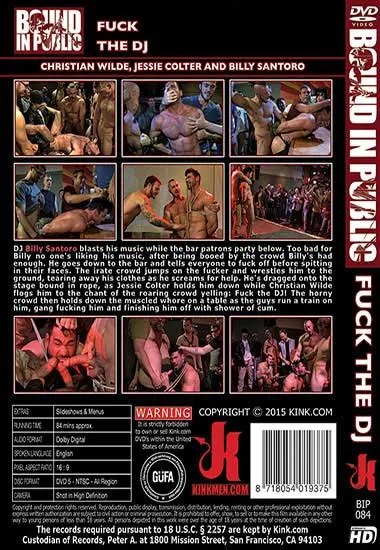 Fuck the DJ | Kink.com | DVD(back cover)