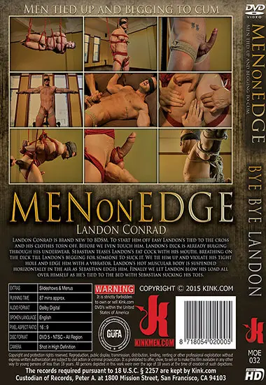 Bye Bye Landon | Kink.com | DVD(back cover)