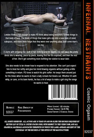 Infernal Restraints - CosmicOrgasm(Belrose)(back cover)