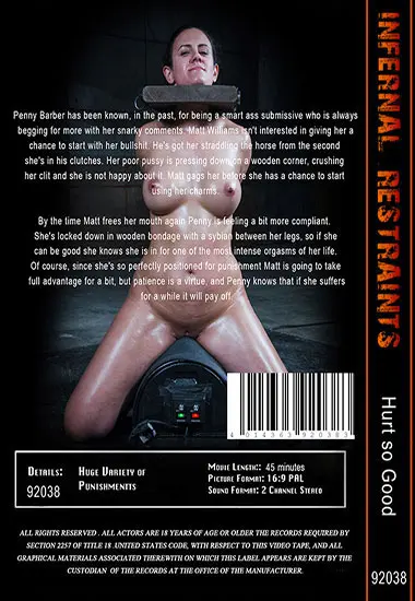 Infernal Restraints - Hurt So Good(Belrose)(back cover)