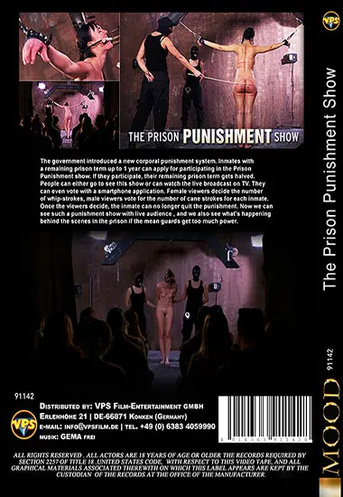 Mood - The Prison Punishment Show | Belrose | DVD(back cover)
