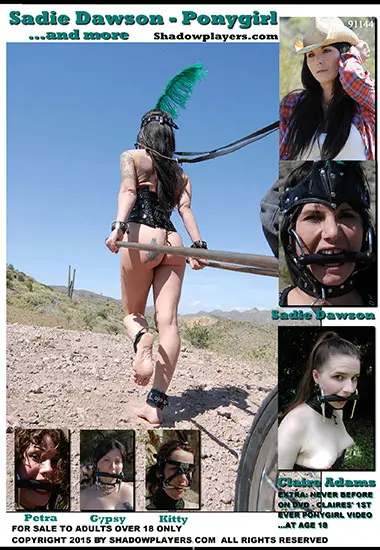 Shadowplayers - Sadie Dawson Ponygirl and more | Belrose | DVD