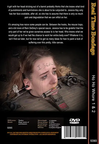 Real Time Bondage - Ho Ho Whore 1+2 | Belrose | DVD(back cover)