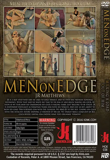 Milking a Load out of Him | Kink.com | DVD(back cover)