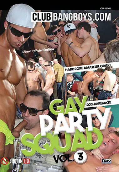 Bareback Party Squad Vol. 3 | CLUB BANGBOYS | DVD