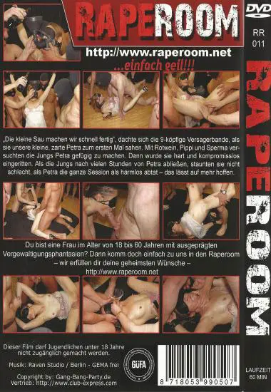 Eingeritten | Rape Room(back cover)