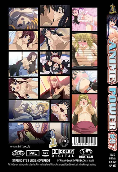 Anime Power #87 | Trimax | DVD(back cover)