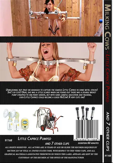 Milking Cows - Little Caprice Pumped(Belrose)(back cover)
