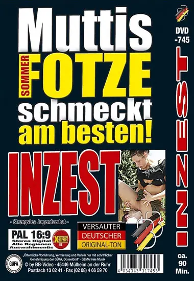 Inzest Muttis Fotze(BB-Video) (Download available)(back cover)
