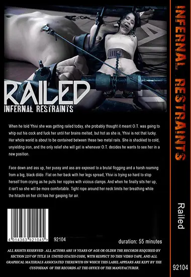 Internal Restraints - Railed | Belrose | DVD(back cover)