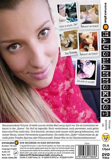 Hausmannskost Vol. 13(EROMAXX) at sexvideoall.com(back cover)