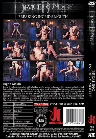 Breaking Ingrid´s Mouth(Kink.com) at sexvideoall.com(back cover)