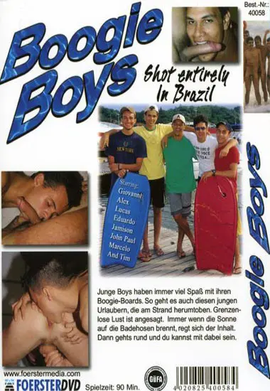 Boogie Boys | Foerster Media | DVD(back cover)