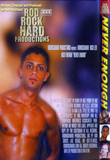 Never Enough 01 | Foerster Media | DVD(back cover)