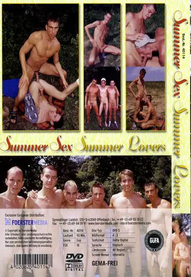 Summer Sex, Summer Lovers(Foerster Media)(back cover)