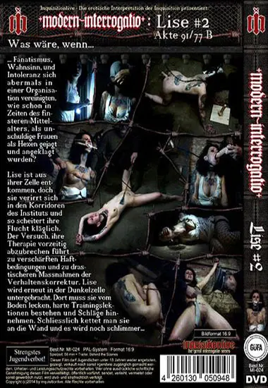 Lise #2 - Akte 91/77 B(Inquisitionlive) at sexvideoall.com(back cover)