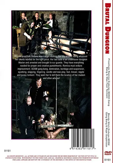 Brutal Dungeon - Prostitute Romina(Belrose)(back cover)