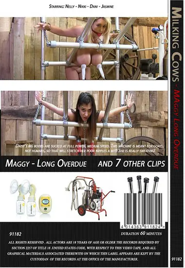 Milking Cows - Maggy, Long Overdue | Belrose | DVD(back cover)