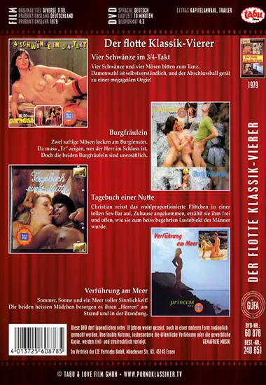 Der flotte Klassiker-Vierer | Tabu | DVD, Download, VOD(back cover)