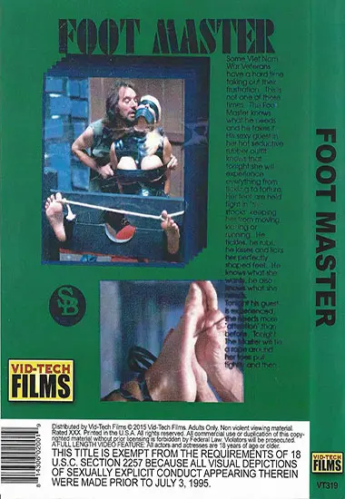 Foot Master | Vid-Tech | DVD(back cover)