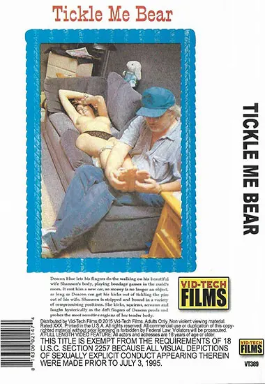 Tickle me Bear | Vid-Tech | DVD(back cover)