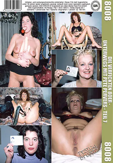 Die verfickten 80er - Unterwegs mit Pete Pervers Teil 7 | Create X | DVD(back cover)