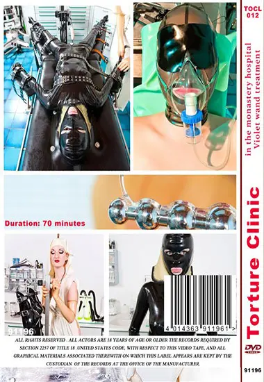 Torture Clinic - In The Monastery Hospital | Belrose | DVD(back cover)