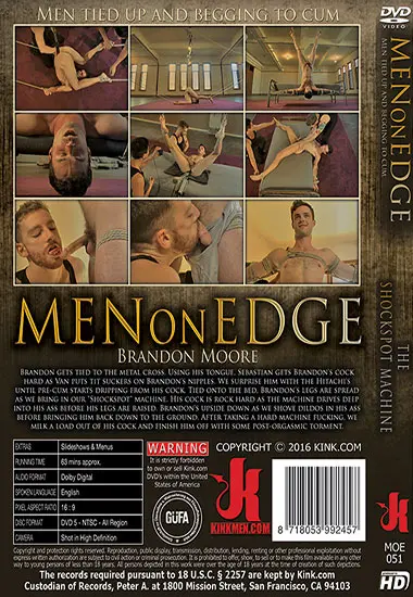 The Shockspot Machine | Kink.com | DVD(back cover)