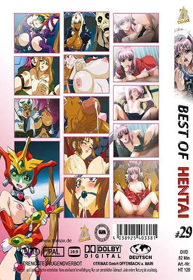 Best Of Hentai #29 | Trimax | DVD(back cover)