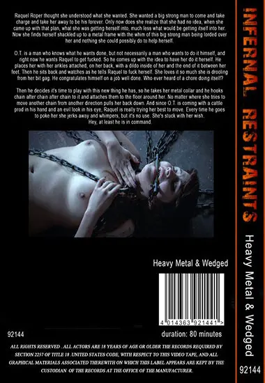 Internal Restraints - Heavy Metal | Belrose | DVD(back cover)