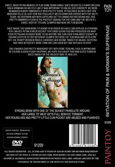 Paintoy - Initiation Of Pain | Belrose | DVD(back cover)