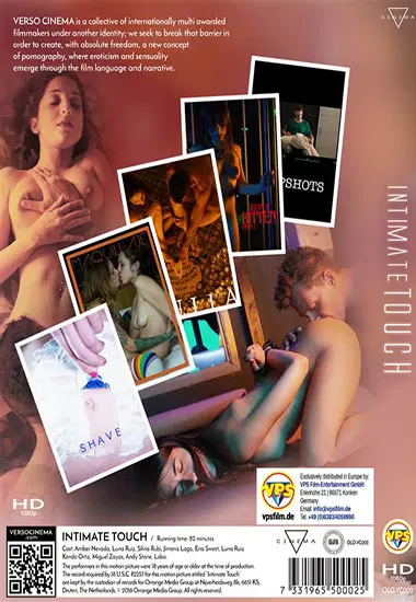 Intimate Touch | VERSO CINEMA | DVD(back cover)