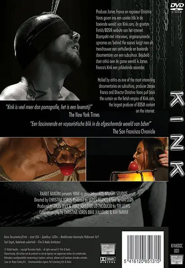 KINK - The 51st Shade Of Grey | Kink.com | DVD(back cover)