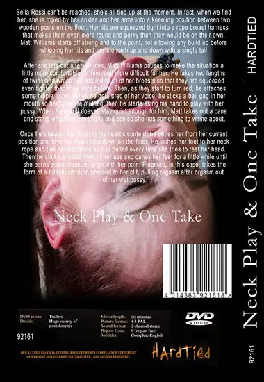 Hardtied - Neck Play and One Take | Belrose | DVD(back cover)