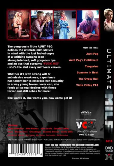 Aunt Peg Ultimate MILF(VCX) at sexvideoall.com(back cover)