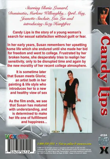 Candy Lips | VCX | DVD(back cover)