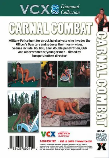 Carnal Combat | VCX | DVD(back cover)