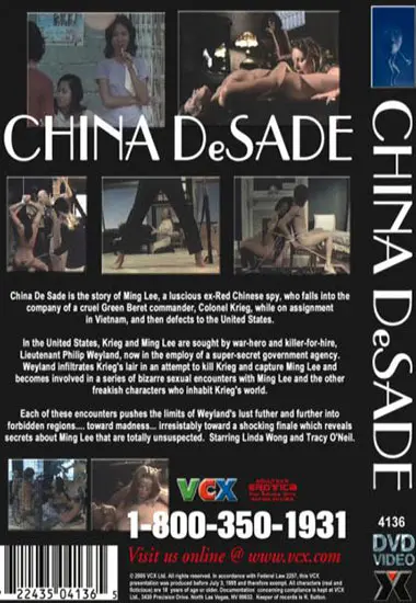 China DeSade(VCX) at sexvideoall.com(back cover)
