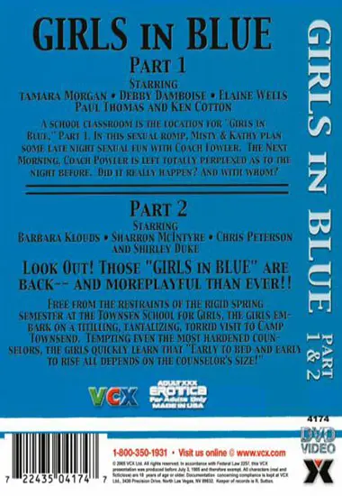 Girls In Blue 1and2(VCX) at sexvideoall.com(back cover)