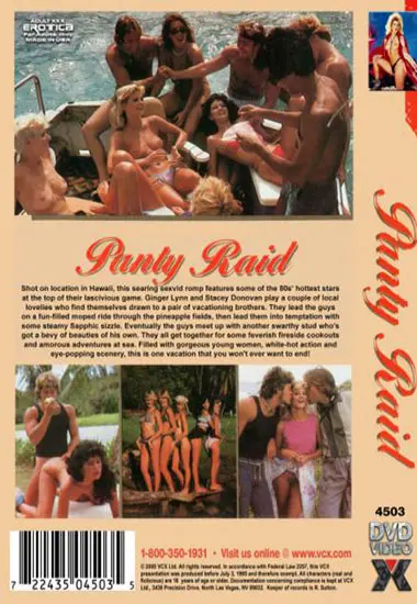 Panty Raid(VCX) at sexvideoall.com(back cover)