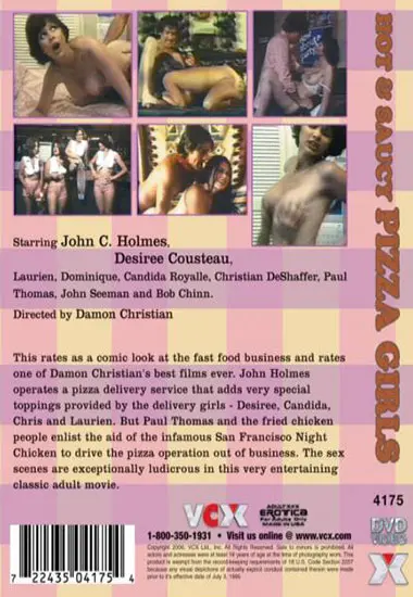 Hot and Saucy Pizza Girls(VCX) at sexvideoall.com(back cover)
