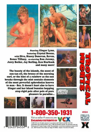 Tropical Nights | VCX | DVD(back cover)