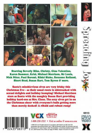 Spreading Joy | VCX | DVD(back cover)