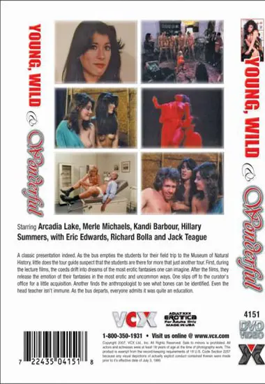Young Wild and Wonderful | VCX | DVD(back cover)