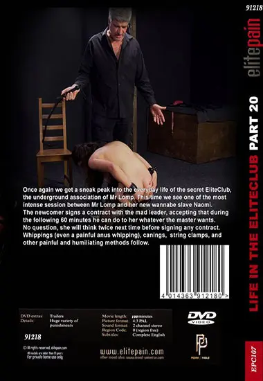 Elite Pain - Life In The Elite Club Part 20 | Belrose | DVD(back cover)