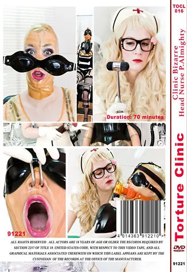 Torture Clinic - Clinic Bizarre | Belrose | DVD(back cover)