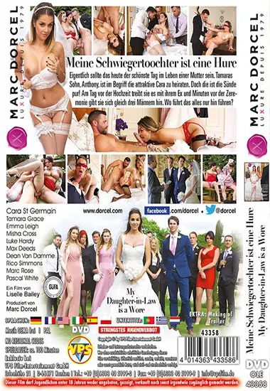 Meine Schwiegertochter Ist Eine Hure / My Daughter In Law Is A Whore(MARC DORCEL)(back cover)