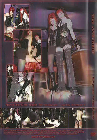 The Avengers Lady Rosana and Lady Francesca(Empress Tales M.)(back cover)