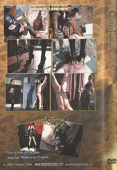 Genuine Thrashing(Empress Tales M.) at sexvideoall.com(back cover)